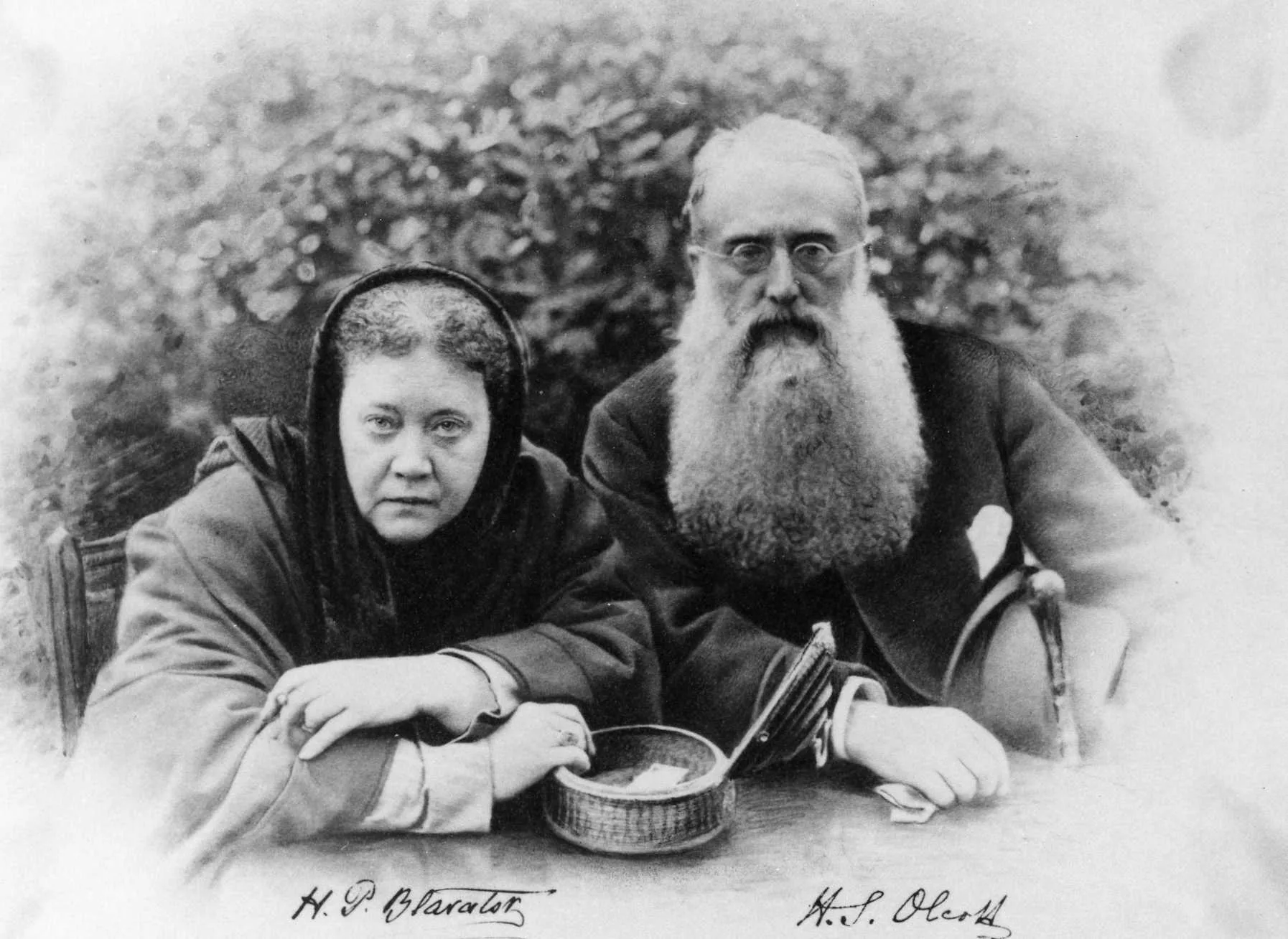 Blavatsky e Olcott / Wikipedia