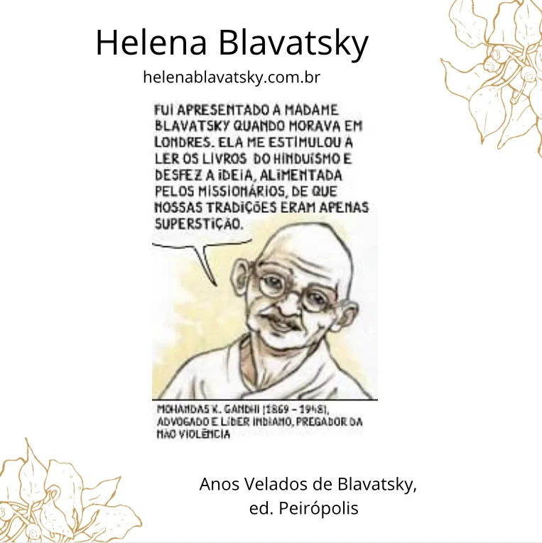 Gandhi sobre Blavatsky